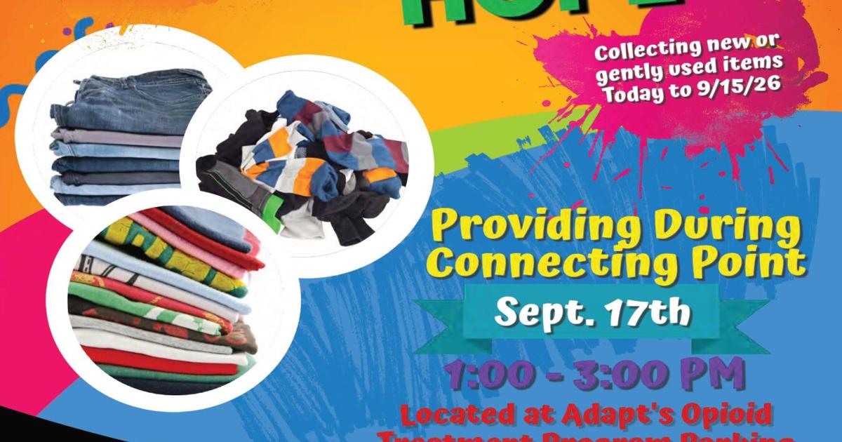 Brighter Days for Hope Clothing Drive Underway