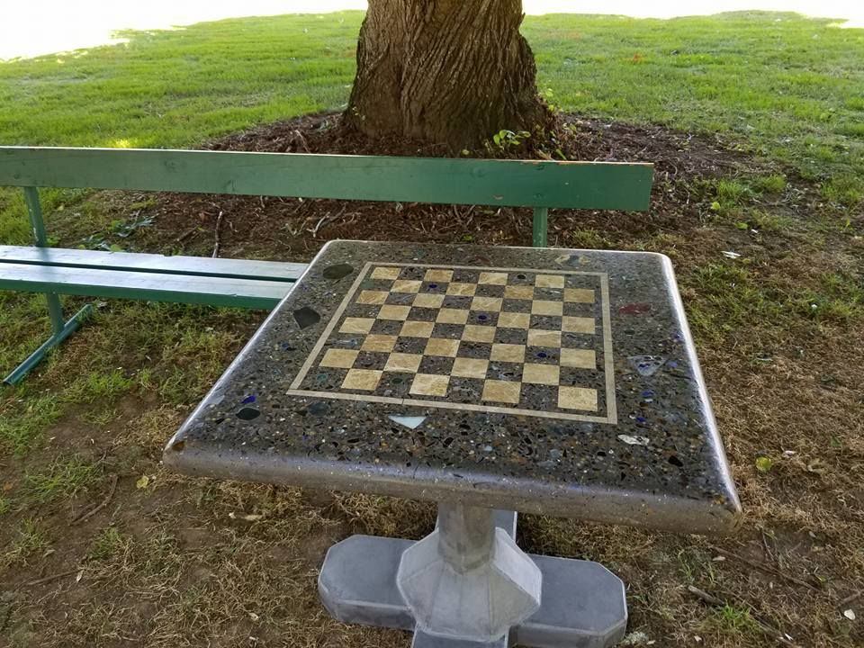 Checkmate: Granite chess tables donated to library, Local News