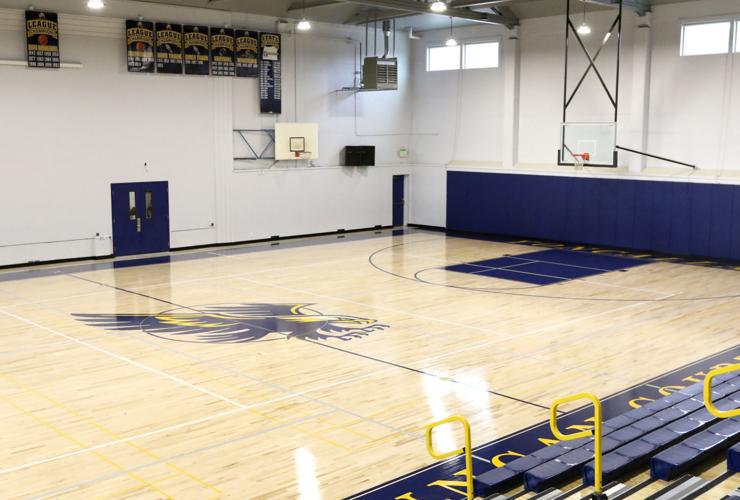 Yoncalla's gymnasium, seismic project nearing completion, ready for basketball season