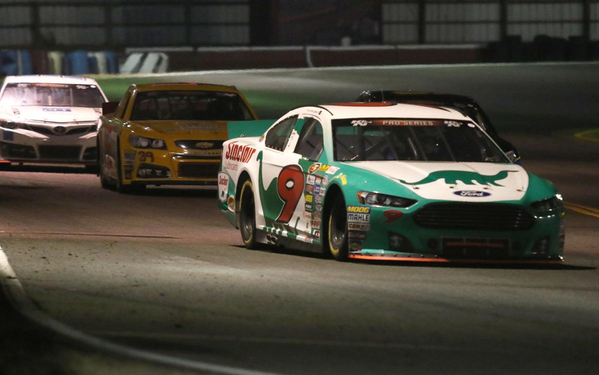 Gilliland takes checkered flag at NASCAR K&N Pro Series West race at Gilliland takes checkered flag at NASCAR K&N Pro Series West race at