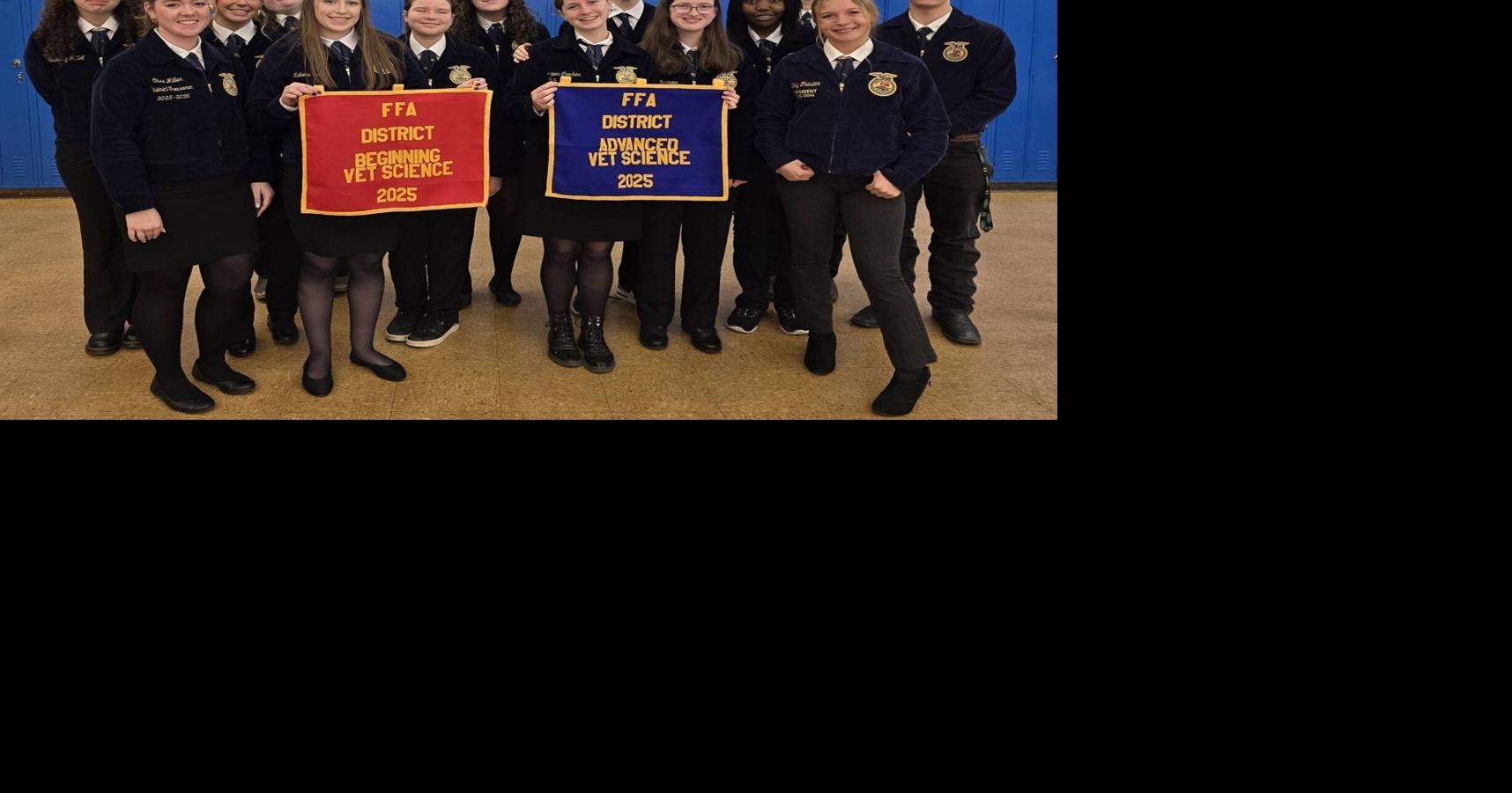 Local FFA members showcase veterinary skills at district event ...