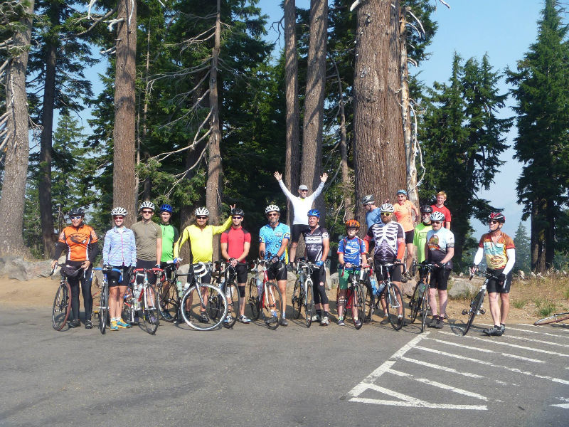 crater lake bike ride