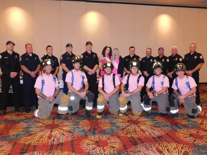 Firefighters show off in bras to benefit cancer charity and fire  departments, Local News