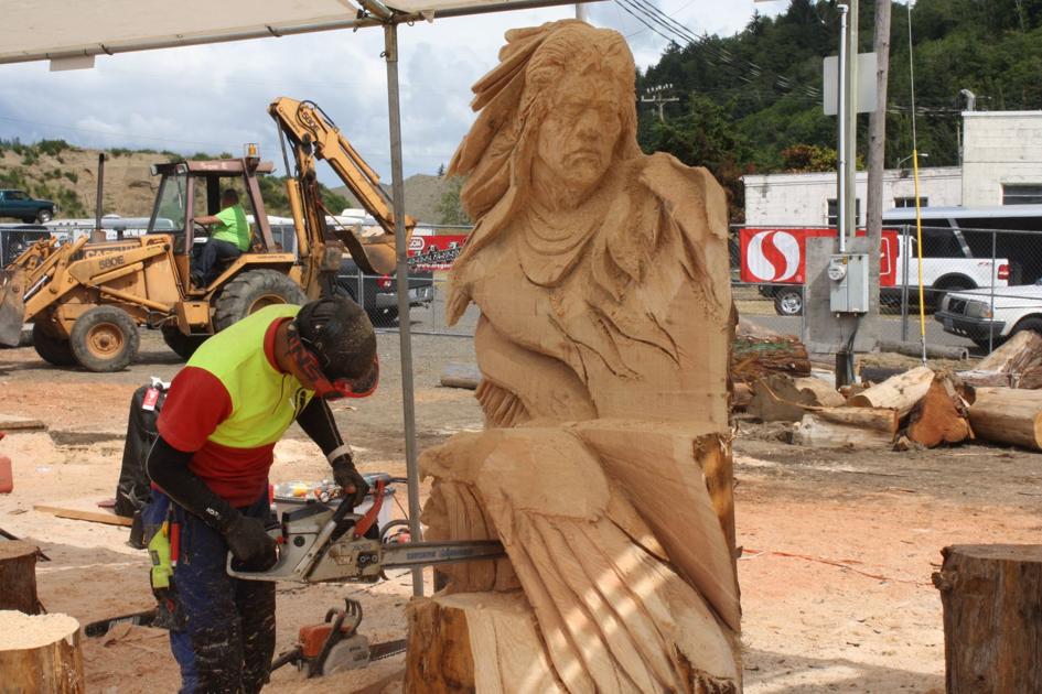 17th annual Chainsaw Carving Competition underway in Reedsport