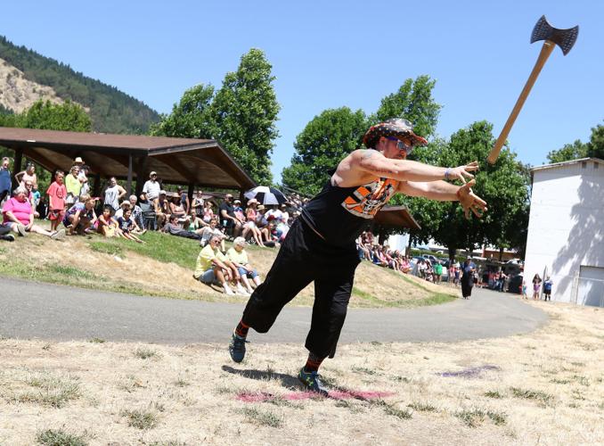 Lumberjack show steals show at Myrtle Creek Summer Festival News