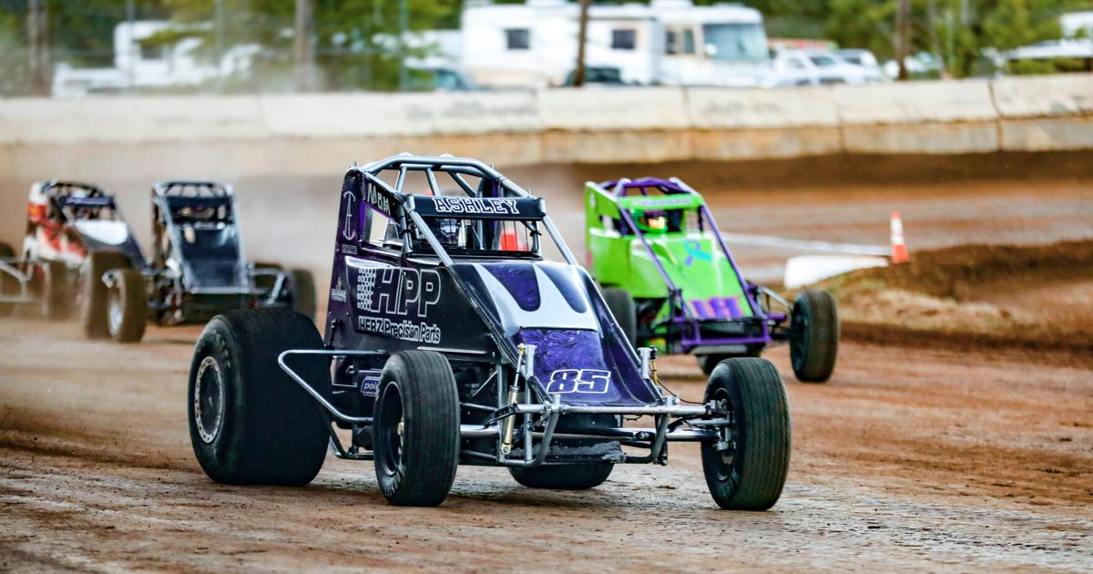 Ashlyn Rodriguez Racing Ashley gets win in non-wing sprint cars main event at Douglas County ...