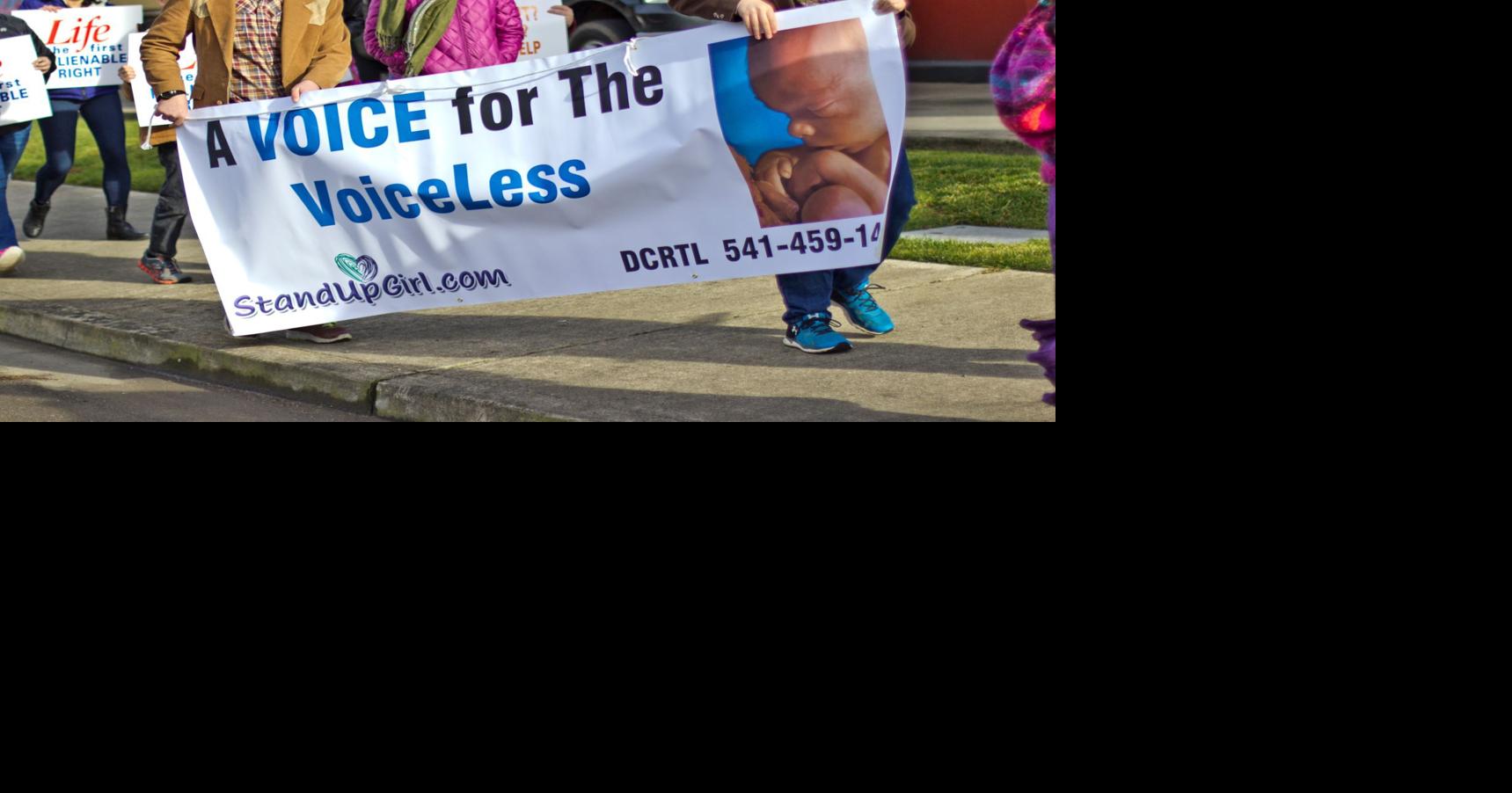 Pro-life rally draws crowd in Roseburg Sunday | Local News | nrtoday.com