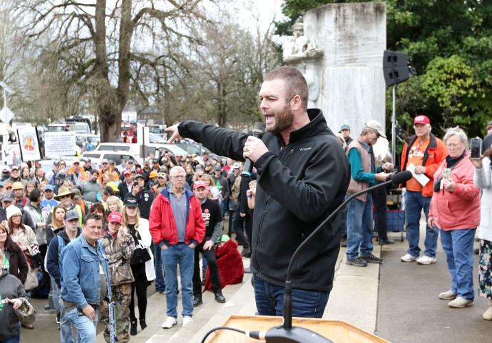 Timber Unity Rally Timber Unity rallies against cap and trade bill in Salem | State ...
