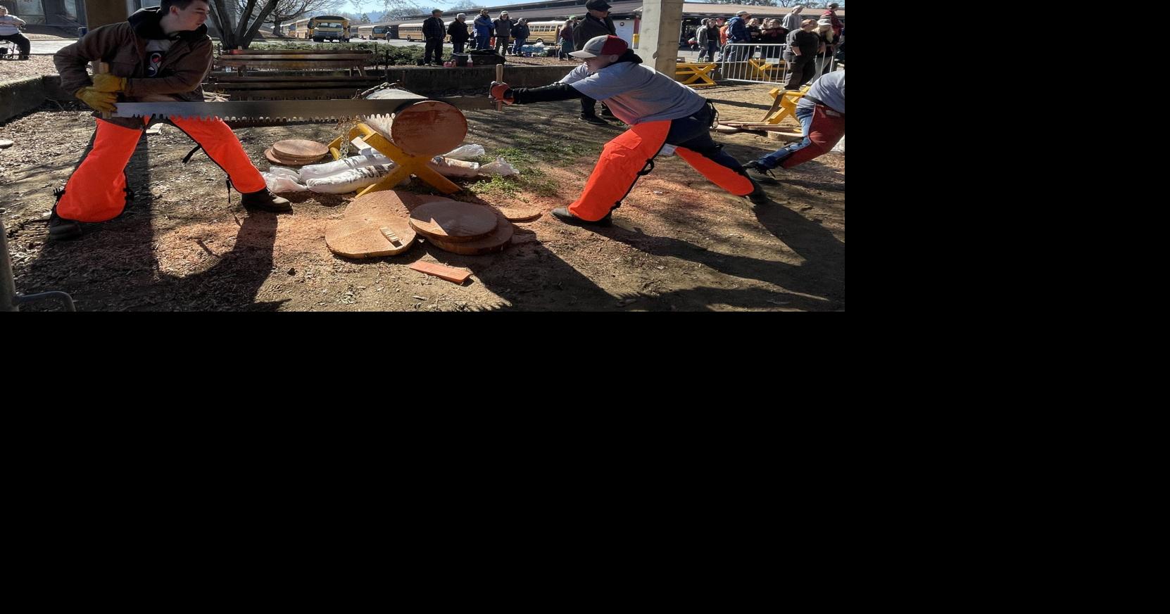 Bring out the axes and saws Yoncalla students compete at 5th Annual