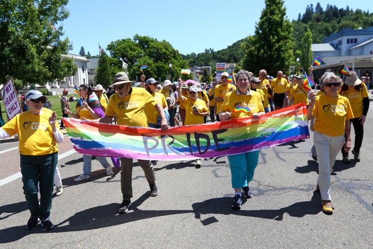 🌈🔥Roseburg Pride Parade 2023🌟🩷💛💙🩵💜💚 #pridemonth