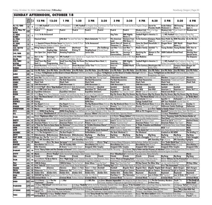 Page A009 | TV Guide | nrtoday.com