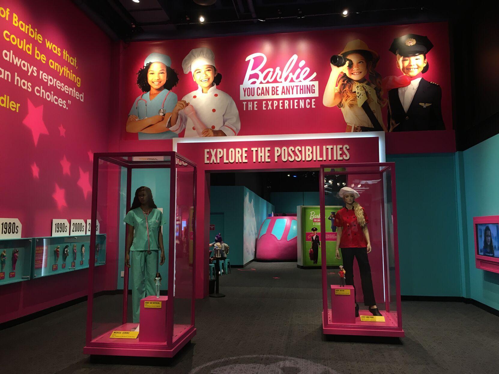 nationalisme imod Traditionel Barbie You Can Be Anything', now open at The Children's Museum | Voices |  nuvo.net