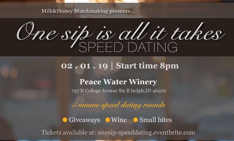 hastighet dating Indianapolis morsomme Speed dating hendelser