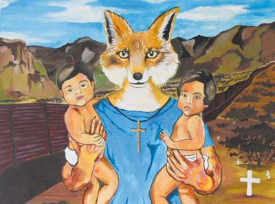 Valadezza's work at Circle South highlights myth and immigration realities