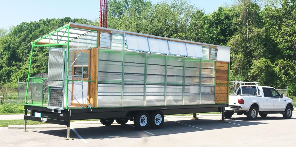 Butler, Ball State tackle urban farming with mobile greenhouse concept
