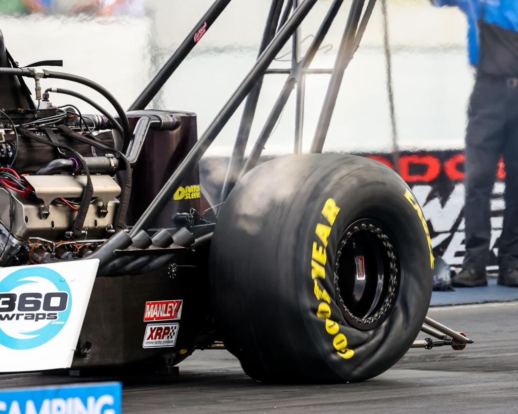 top fuel dragster tires