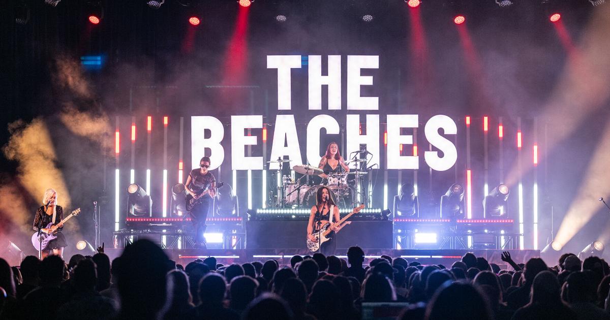 The Beaches live at the Egyptian Room
