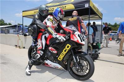 A motorcycle ride around IMS