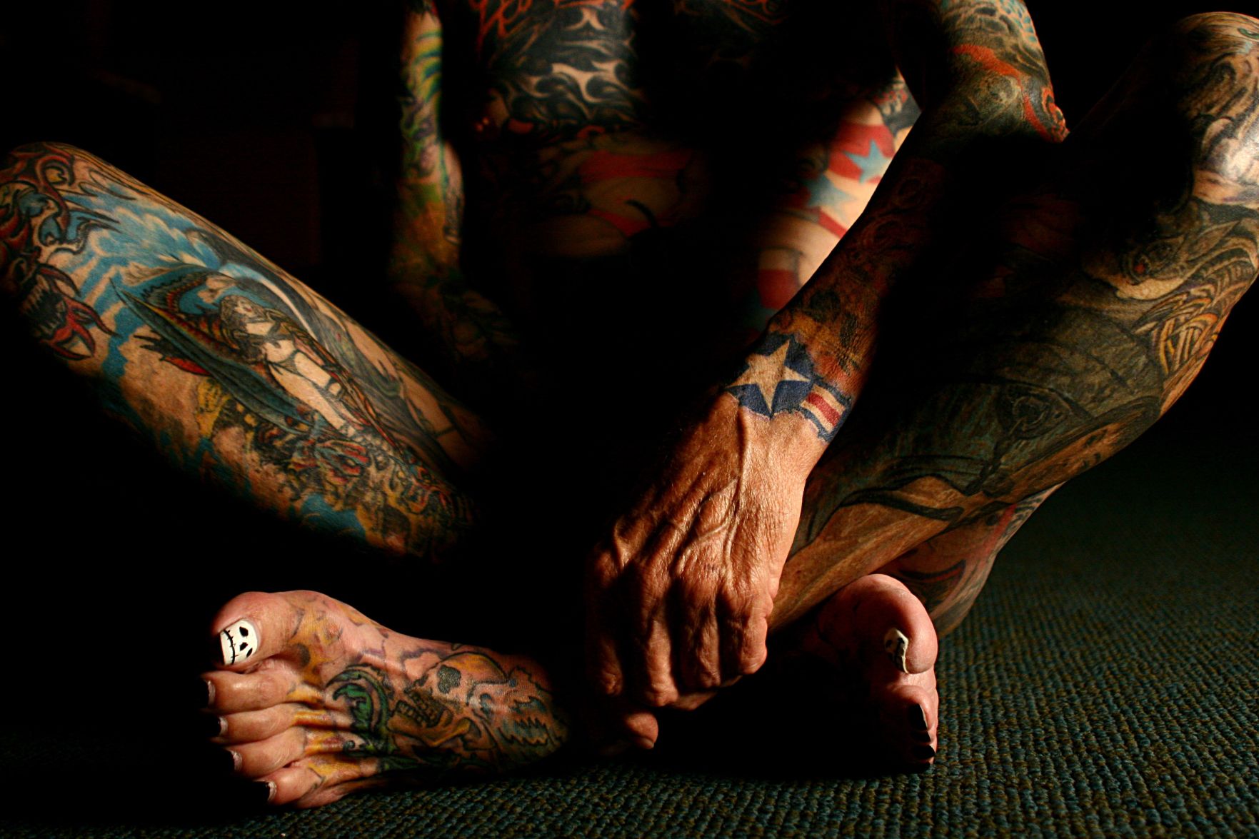 Under the uniform Indianapolis Art Center hosts an exhibit about military  tattoos  Visual  nuvonet