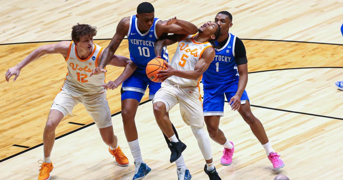 Sec Rivals Slideshow: SEC rivals Tennessee and Kentucky battle for spot in Elite ...