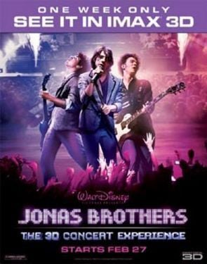 Jonas Brothers 3D Concert Experience