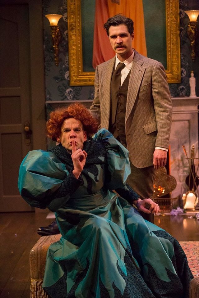 Theater Scene - The Mystery of Irma Vep: A Penny Dreadful - Broadway Review