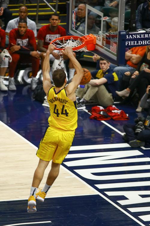 Bojan Bogdanovic (44) Pacers Forward