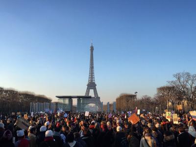 Solidarité des Femmes: Paris joins the Women's March