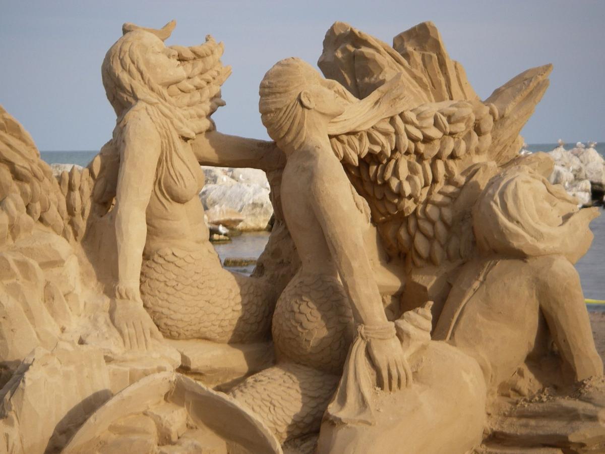 Sand sculpture at Garfield Park