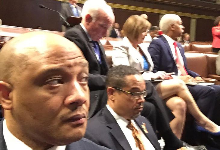 Carson participates in House sit-in