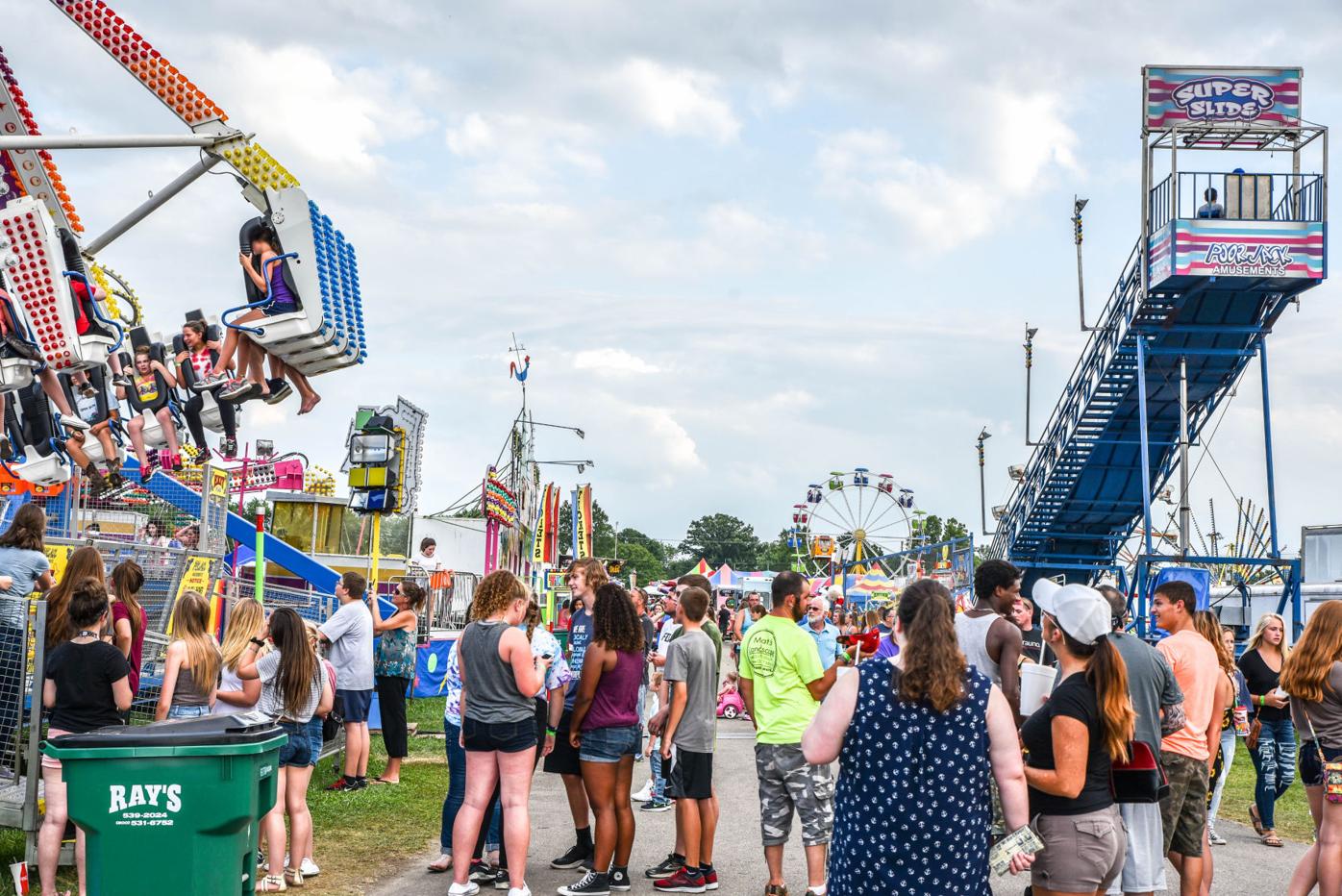 Talking Politics At Johnson County Fair 2022