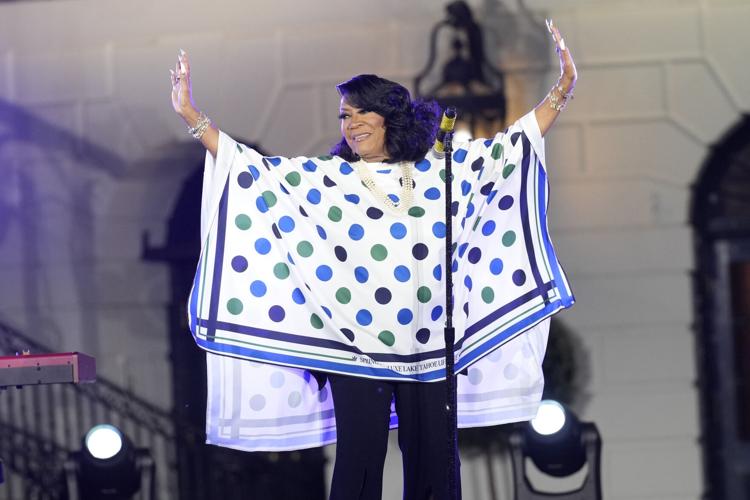 Gladys Knight, Patti LaBelle join Biden for early