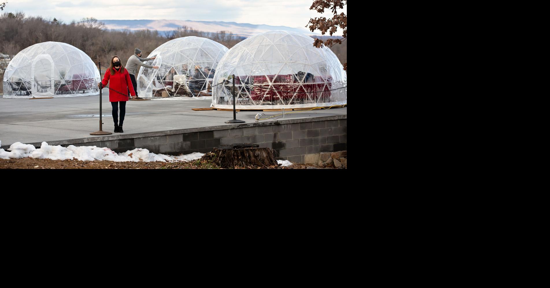 Igloo Dining At Cave Ridge Nvdaily Nvdaily Com
