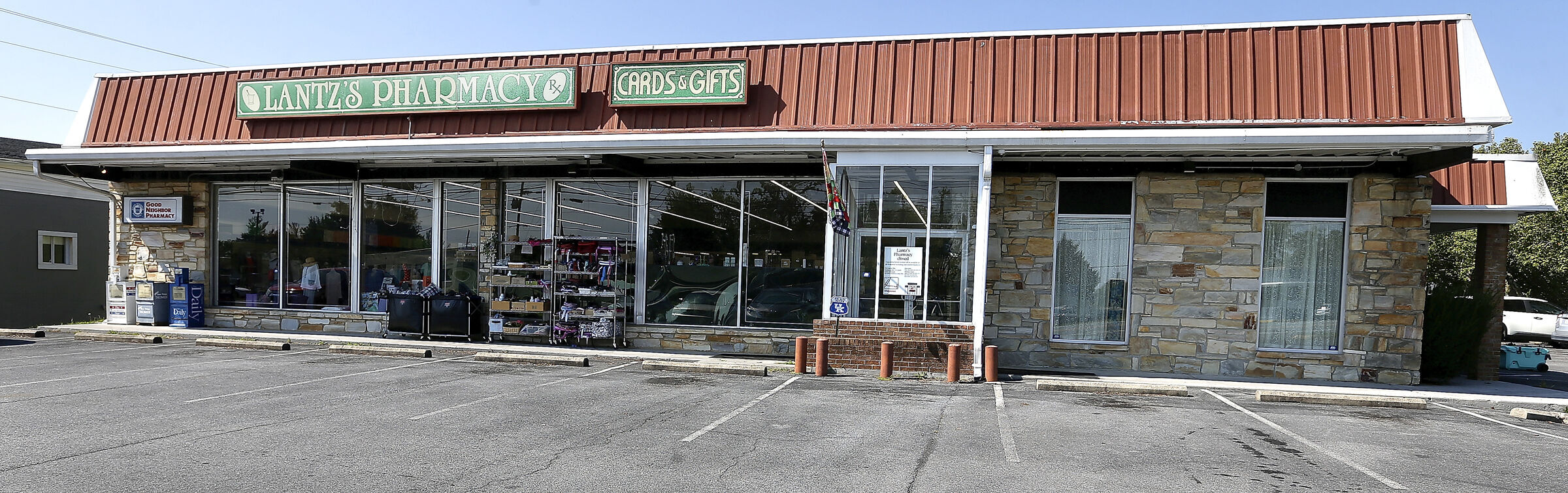 Lantz's Pharmacy has closed, gift shop remains open | Nvdaily