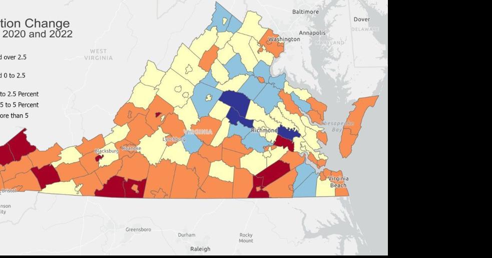 Study: Winchester-Frederick County has been Va.'s fastest-growing metro area  since 2020 | Nvdaily | nvdaily.com