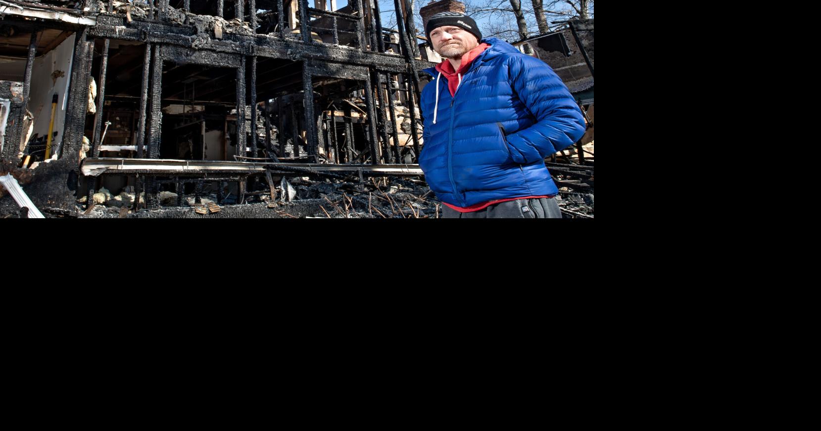 Father grateful for community support after fire destroys family home ...