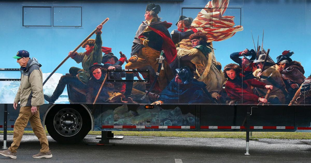 Freedom 250 Mobile Museum pays a visit