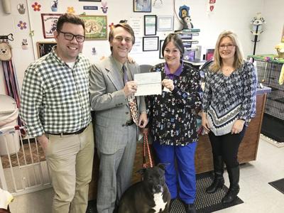 Animal Shelter Receives Donation