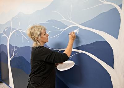 Dss Readies Mural For Event Nvdaily Nvdaily Com