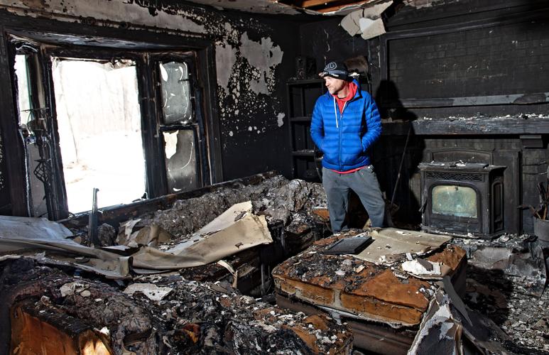 Father grateful for community support after fire destroys family home ...