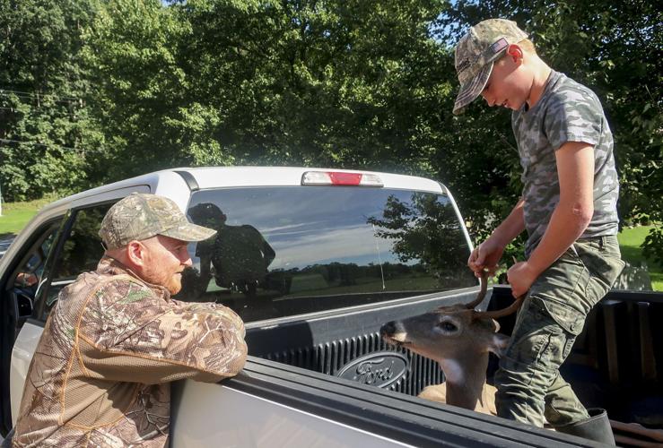 Young hunters bond with their fathers on Youth Day