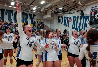 Central vs. East Rockingham Volleyball