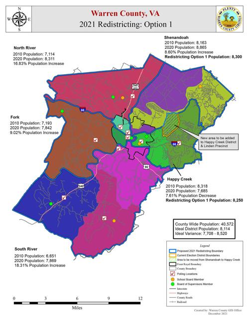 WARREN REDISTRICTING
