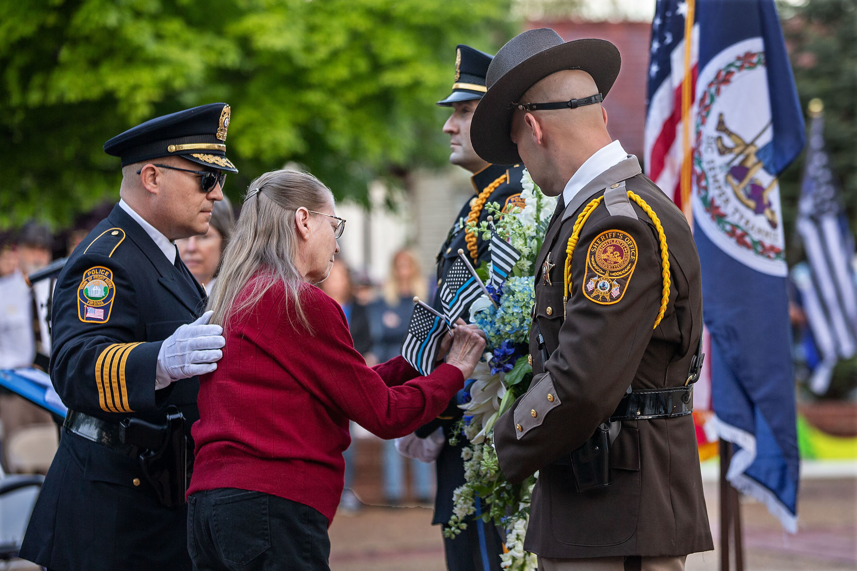 'We Are Public Servants, Not Public Enemies': Front Royal Ceremony ...