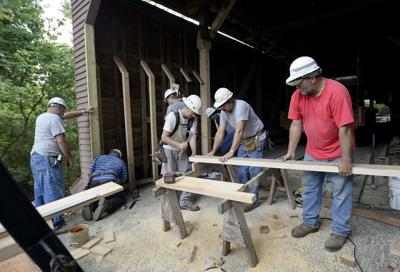 Covered Bridge Damaged Again