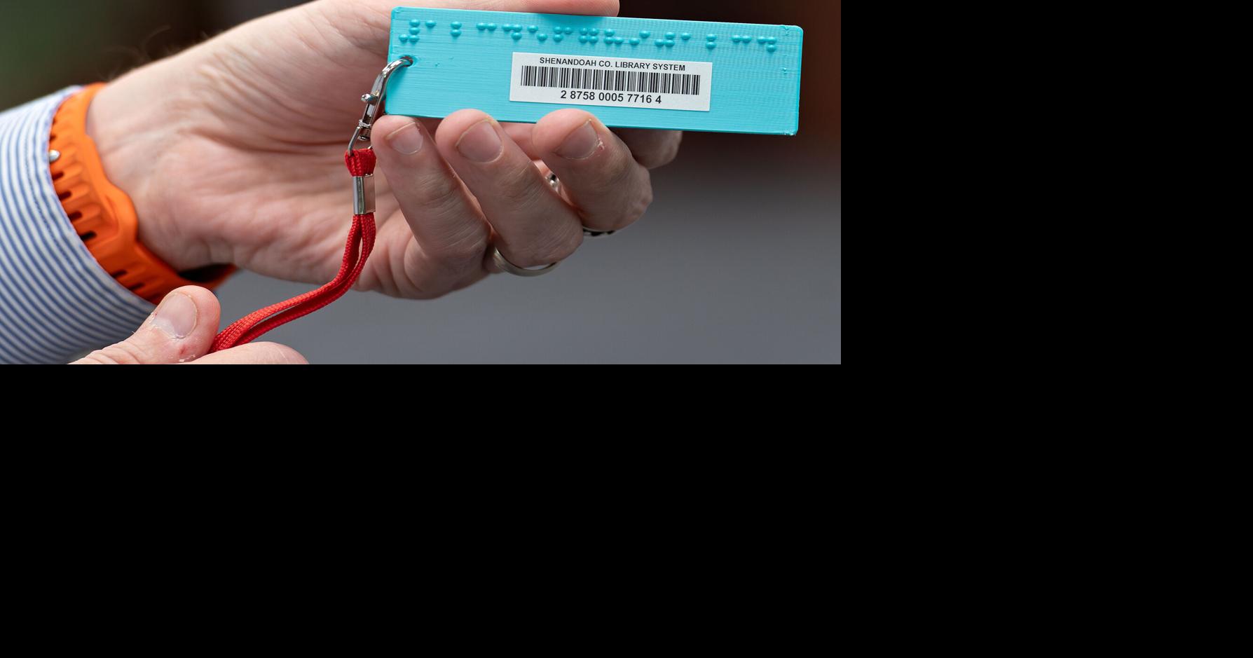 Library meets request of young patron by creating a braille card