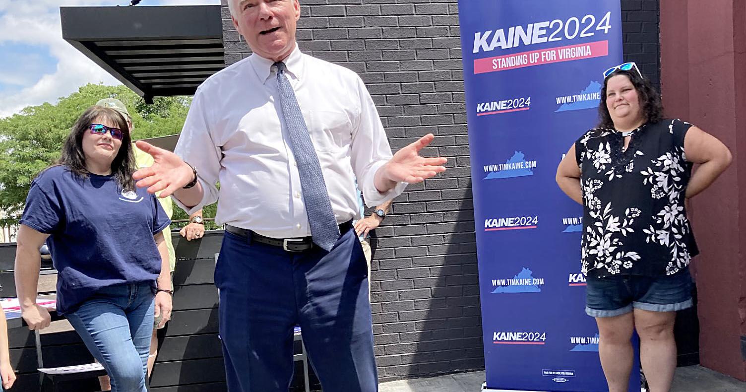 Sen. Kaine visits Front Royal, states threats to democracy on the rise - Vimarsana News