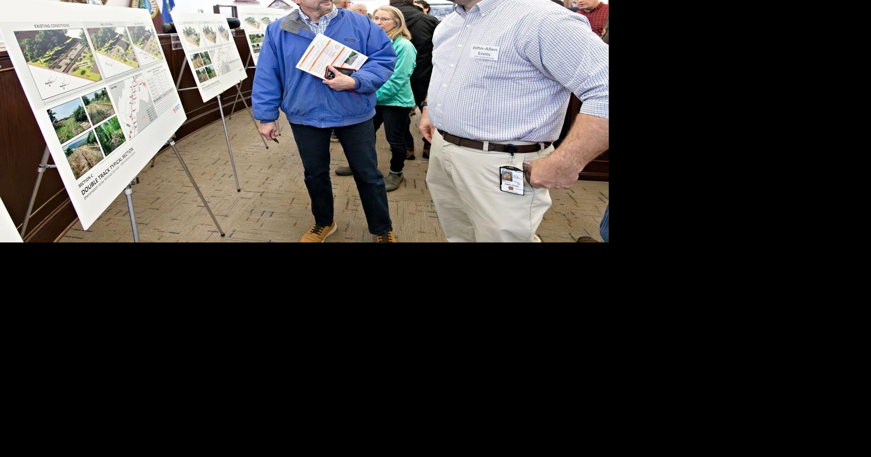 Working on the rail trail: VDOT hosts informational meeting in Front ...
