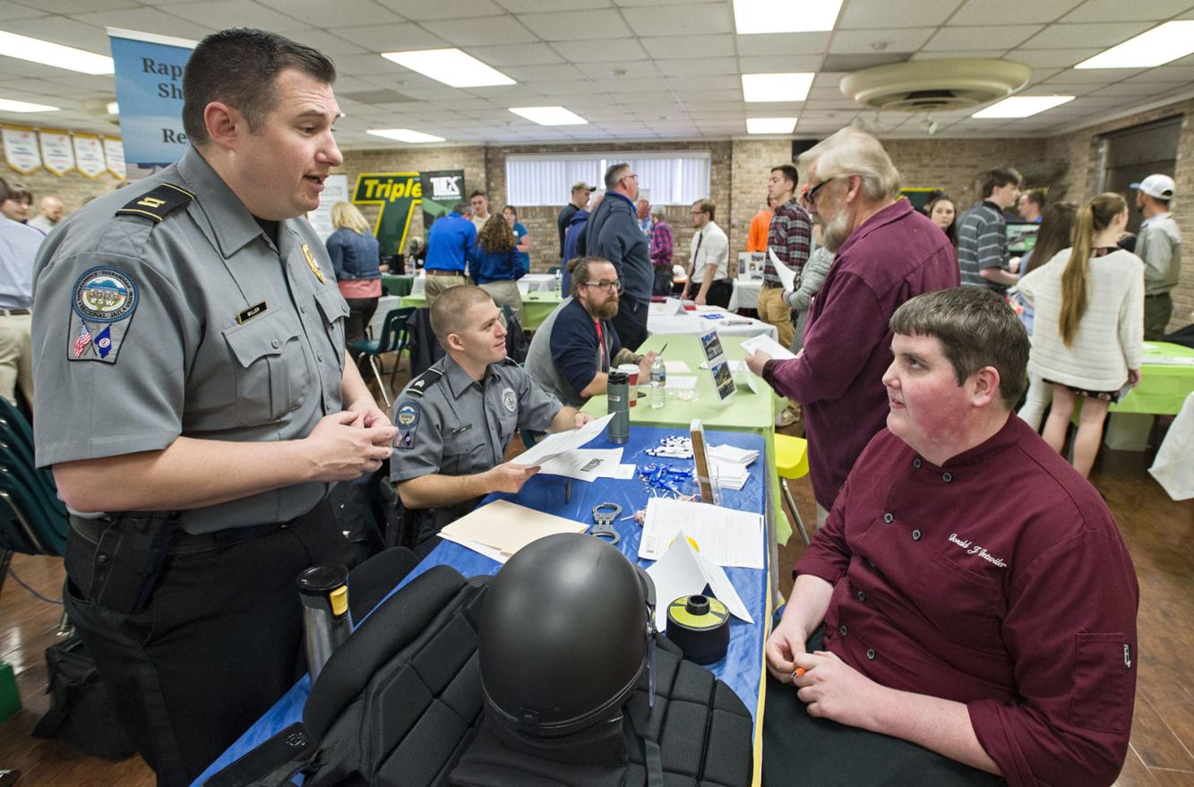 Joining the workforce Triplett Tech students meet recruiters at job