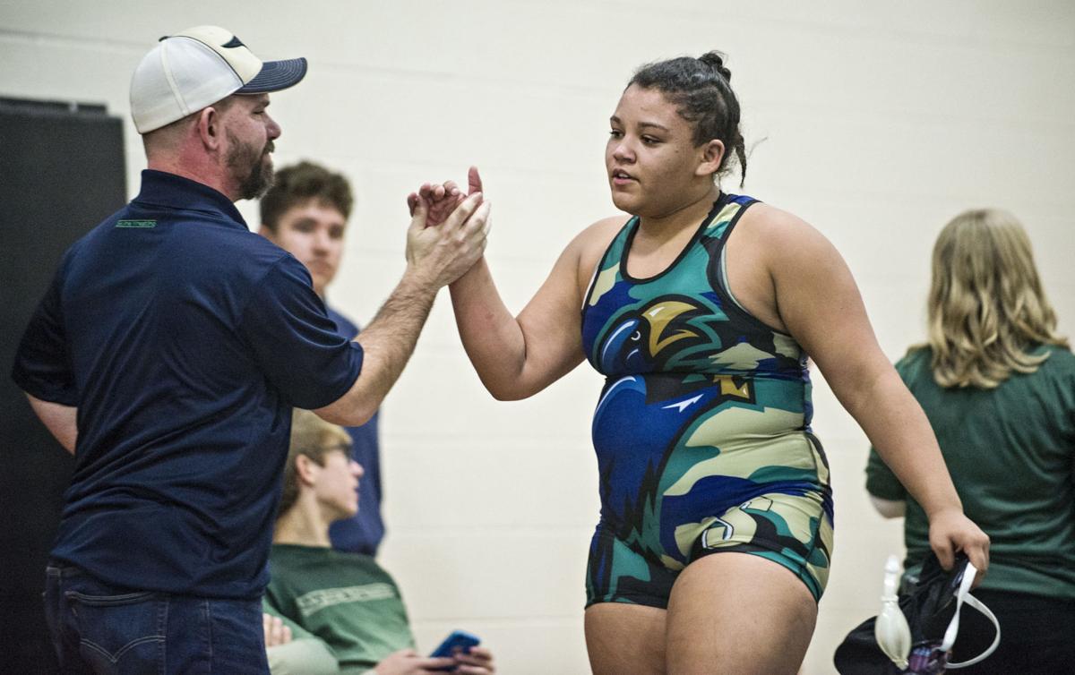 Trailblazing female high school wrestler urges Unit 5 to boost support for  girls wrestling